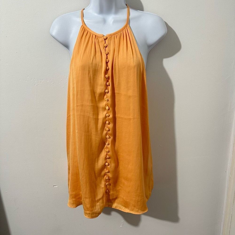Philosophy tank top peach, color blouse, size small A659